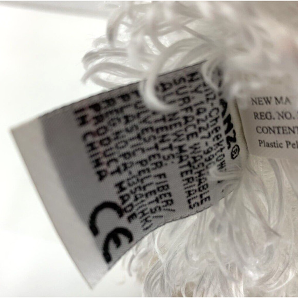 Ganz Webkinz White Lamb Plush Stuffed Animal Toy‎ HM201 No Code - Picture 8 of 9